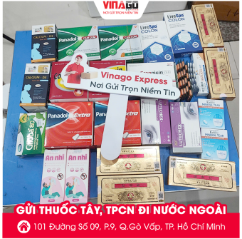 GỬI THUỐC TÂY, THỰC PHẨM CHỨC NĂNG ĐI NƯỚC NGOÀI