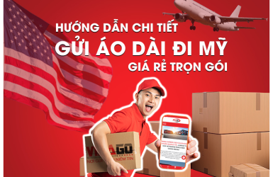 HƯỚNG DẪN CHI TIẾT CÁCH GỬI ÁO DÀI ĐI MỸ GIÁ RẺ TRỌN GÓI
