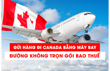 Gửi Hàng Đi Canada Bằng Máy Bay - Đường Hàng Không Trọn Gói Bao Thuế