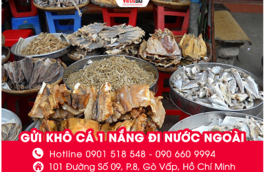 Cách Gửi Khô Cá 1 Nắng Đi Nước Ngoài An Toàn, Không Bị Hư Hỏng Cùng Vinago Express