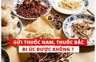GỬI THUỐC NAM, THUỐC BẮC ĐI ÚC ĐƯỢC KHÔNG?
