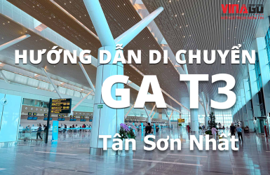 HƯỚNG DẪN DI CHUYỂN RA NHÀ GA T3 TẠI SÂN BAY TÂN SƠN NHẤT