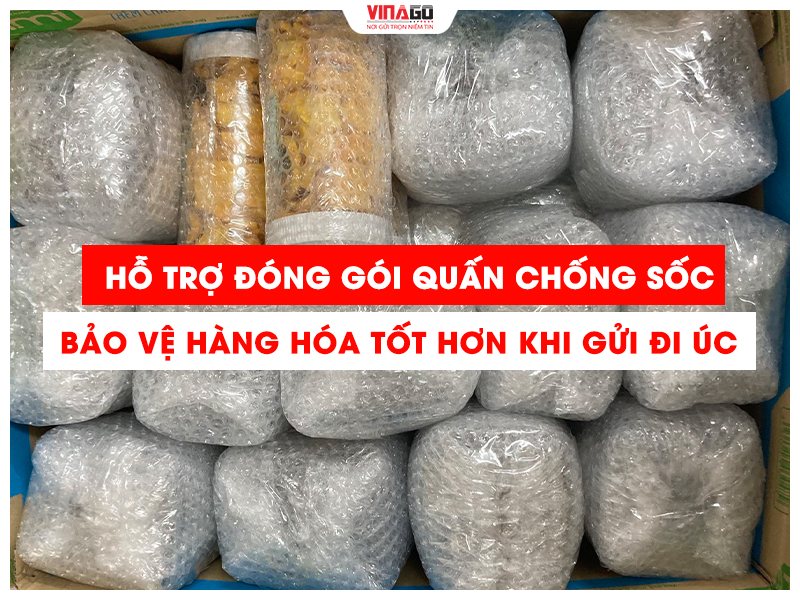QUẤN CHỐNG SỐC BẢO VỆ HÀNG HÓA TỐT HƠN KHI GỬI HÀNG ĐI ÚC