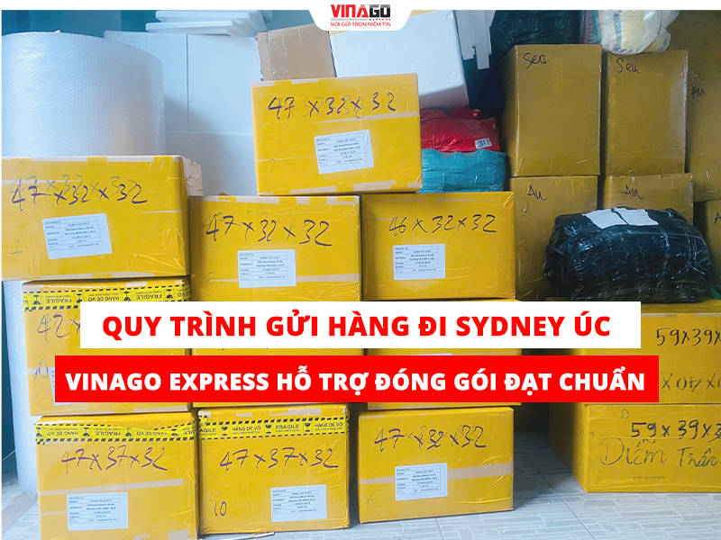 Quy trình gửi hàng đi Sydney Úc