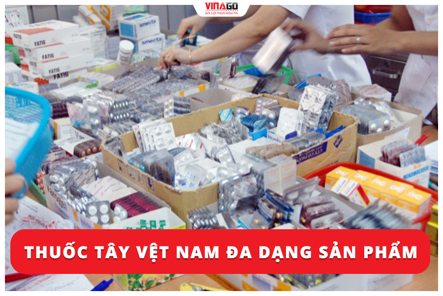 ĐA DẠNG SẢN PHẨM THUỐC TÂY