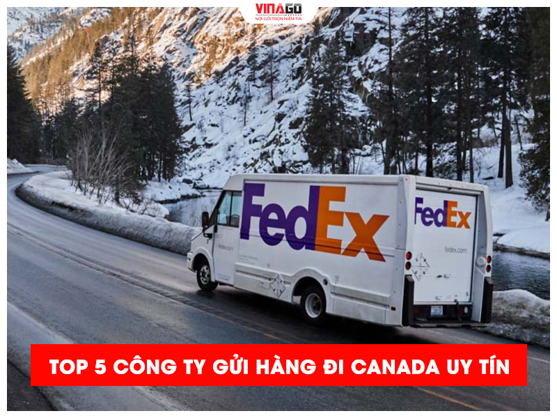 GỬI HÀNG ĐI CANADA QUA FEDEX