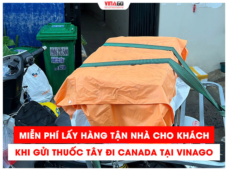 HỖ TRỢ LẤY HÀNG TẬN NHÀ CHO KHÁCH KHI GỬI THUỐC TÂY TẠI VINAGO EXPRESS