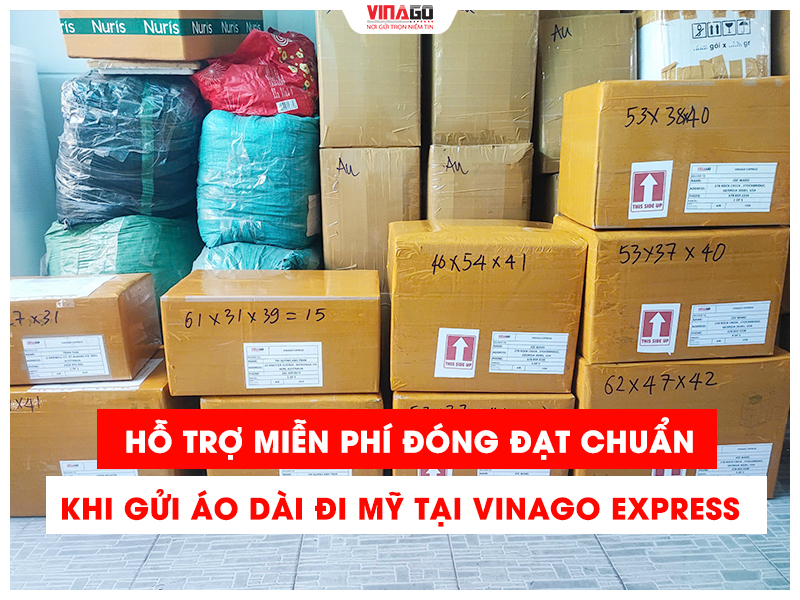 HỖ TRỢ ĐÓNG GÓI MIỄN PHÍ ĐẠT CHUẨN KHI GỬI HÀNG ĐI MỸ TẠI VINAGO EXPRESS