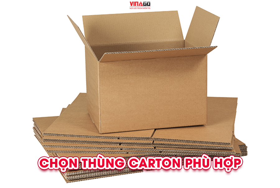 CHỌN THÙNG CARTON PHÙ HỢP