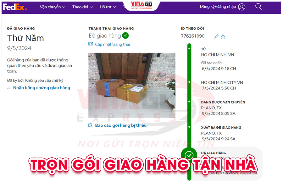 DỊCH VỤ TRỌN GÓI GIAO HÀNG TẬN CỬA NHÀ CÙNG VINAGO EXPRESS