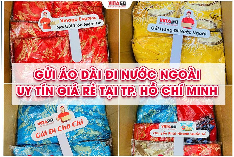 GỬI ÁO DÀI ĐI NƯỚC NGOÀI UY TÍN GIÁ RẺ TẠI TP. HỒ CHÍ MINH